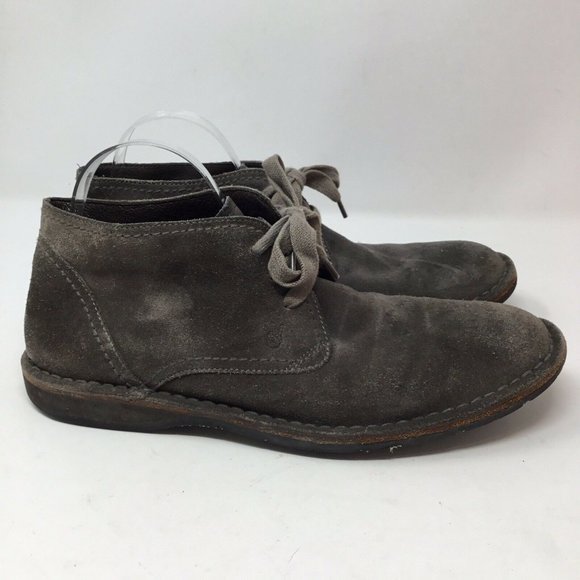 John Varvatos Other - John Varvatos Gray Suede Chukka Desert Boots 9.5